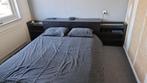 2 persoons malm bed te koop, Huis en Inrichting, Slaapkamer | Bedden, 160 cm, Gebruikt, Bruin, Hout