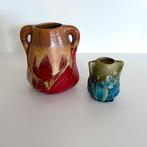 Art Nouveau vaasjes België, Antiek en Kunst, Antiek | Keramiek en Aardewerk, Verzenden