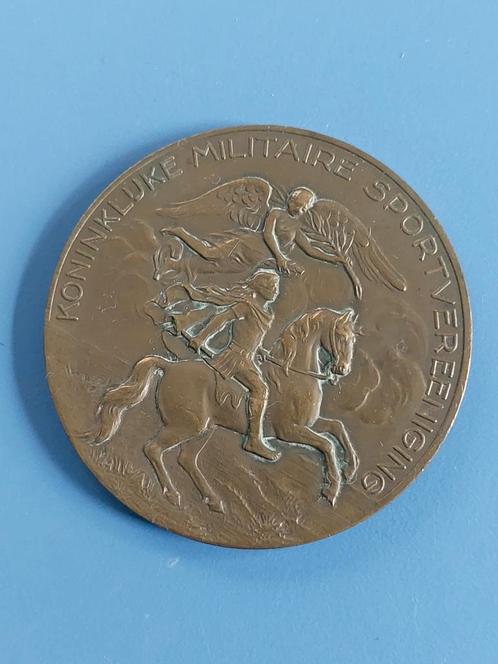 Penning koninklijke militaire sportvereniging najaars, Verzamelen, Militaria | Algemeen, Overige soorten, Lintje, Medaille of Wings