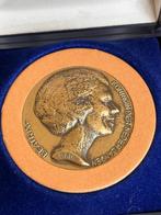 Bronzen penning Beatrix, Verzenden, Brons, Nederland