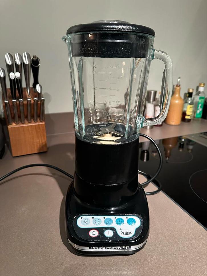 Kitchenaid Blender KSB52EOB5 - Onyx Black, Witgoed en Apparatuur, Keukenmixers, Gebruikt, 3 snelheden of meer, Ophalen of Verzenden