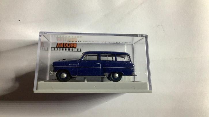 Brekina 1:87 Opel Olympa Rekord 1954 nieuw in het doosje, Hobby en Vrije tijd, Modelauto's | 1:87, Nieuw, Auto, Brekina, Ophalen of Verzenden