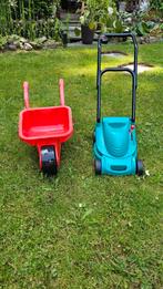 Kinder kruiwagen en kindergrasmaaier, Kinderen en Baby's, Ophalen of Verzenden, Gebruikt