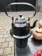 Antieke Ketels: Koper & Emaille - Prachtige Set!, Antiek en Kunst, Antiek | Keukenbenodigdheden, Ophalen