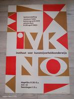 Originele IVKNO Tentoonstelling Fodor Poster 1963, Rechthoekig Staand, Ophalen of Verzenden, Zo goed als nieuw, A1 t/m A3