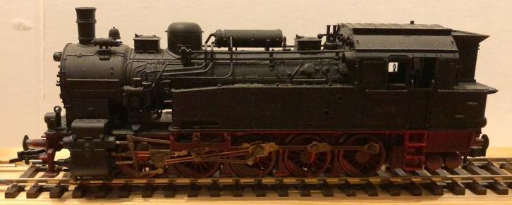 Fleischmann stoomlok Br94 1730 van de DB, Hobby en Vrije tijd, Modeltreinen | H0, Gebruikt, Locomotief, Gelijkstroom, Fleischmann
