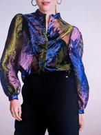 Gezocht: blouse festive feathers van Pom Amsterdam, Blauw, Ophalen of Verzenden, Zo goed als nieuw, Maat 36 (S)