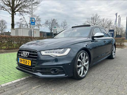 Audi A6 3.0 TFSI S-LINE PANODAK/TREKHAAK/CAMERA/LEDER/ACC, Auto's, Audi, Particulier, A6, 360° camera, 4x4, Achteruitrijcamera