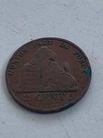 Belgische 2 Centimes 1855, Ophalen, Vóór koninkrijk, Overige waardes, Losse munt