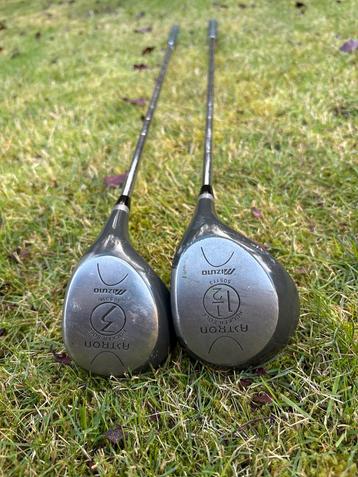 2 Mizuno Axtron Houten Golfclubs - Set van 2 beschikbaar voor biedingen