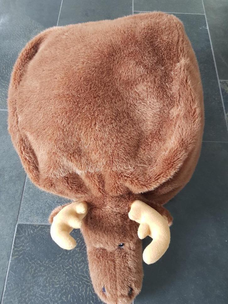 rudolph rendier eland hert zitzak stoel knuffel opblaasbaar, Kinderen en Baby's, Speelgoed | Knuffels en Pluche, Zo goed als nieuw