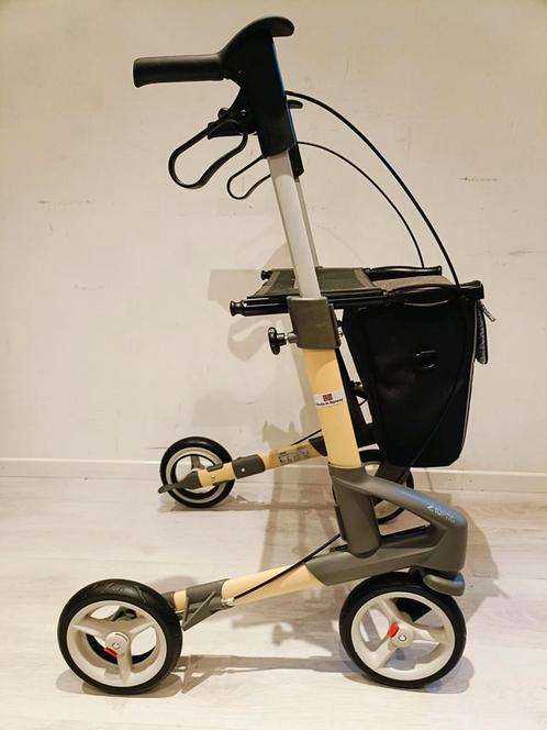 Topro Troja 5G M rollator incl Garantie en Servicebeurt., Diversen, Rollators, Zo goed als nieuw, Lichtgewicht, Opvouwbaar, Ophalen of Verzenden