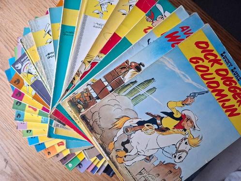 Lucky Luke 31x Morris verzameling ook los te koop of ruil, Boeken, Stripboeken, Gelezen, Meerdere stripboeken, Ophalen of Verzenden