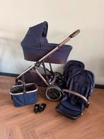Cybex Gazelle S Duo Kinderwagen - Compleet!, Kinderen en Baby's, Kinderwagens en Combinaties, Gebruikt, Combiwagen, Verstelbare duwstang