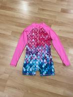 Nieuw blauw-roze badpak - maat 104/110, Kinderen en Baby's, Kinderkleding | Kinder-zwemkleding, Maat 104, Meisje, Badpak, Nieuw