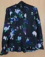 Aparte zwarte, transparante Hema blouson maat M met kraagje, Kleding | Dames, Blouses en Tunieken, Ophalen of Verzenden, Zo goed als nieuw