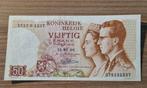 Bankbiljet België  - 50 Frank, Postzegels en Munten, Bankbiljetten | België, Ophalen of Verzenden