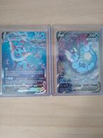 Pokemon TCG Vaporeon VMAX SWSH181 + Vaporeon V SWSH182, Ophalen of Verzenden, Zo goed als nieuw, Meerdere kaarten, Foil