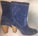 blauw suede cowboy enkel laars mt 37, Kleding | Dames, Schoenen, Ophalen, Blauw, Lage of Enkellaarzen, Zo goed als nieuw