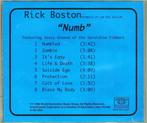 cd van Rick Boston – Numb, Gebruikt, Verzenden