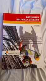 Basisboek Bouwmanagement Voor Mbo, Ophalen of Verzenden, Zo goed als nieuw