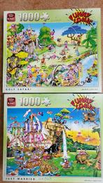Twee King puzzel 1000 stukjes, Ophalen of Verzenden, 500 t/m 1500 stukjes, Zo goed als nieuw, Legpuzzel