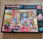 Wasgij puzzel 17, catching a break, Ophalen of Verzenden, 500 t/m 1500 stukjes, Zo goed als nieuw, Legpuzzel