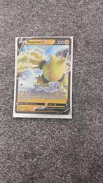 Mooie Regieleki V Pokémon Kaart, Ophalen, Zo goed als nieuw, Losse kaart, Foil