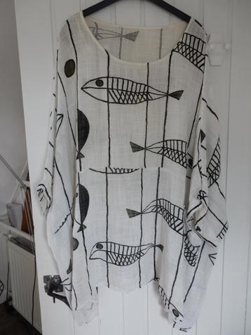 2 leuke tunieken of blouses - grote maten beschikbaar voor biedingen