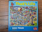 THAT’S LIFE puzzel bouwplaats (1000 st), Ophalen of Verzenden, 500 t/m 1500 stukjes, Zo goed als nieuw, Legpuzzel