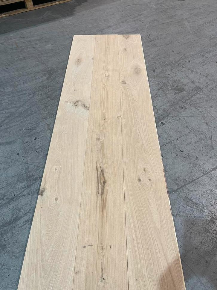 22x220cm breed eiken houten parket vloer 1000m2 uit voorraad, Huis en Inrichting, Stoffering | Vloerbedekking, Nieuw, Parket, 75 m² of meer