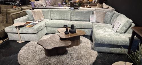 Organische Salontafel Fall  Set van 2 – Bruin -40%, Huis en Inrichting, Tafels | Salontafels, Nieuw, Minder dan 50 cm, 50 tot 100 cm
