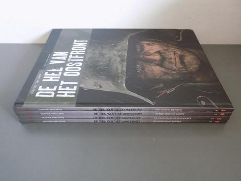 De hel van het Oostfront ~ Complete serie hardcovers 1 t/m 4, Boeken, Stripboeken, Zo goed als nieuw, Complete serie of reeks