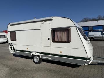 Chateau Calista Chalet 450 FHU bj 2002, voortent en luifel beschikbaar voor biedingen
