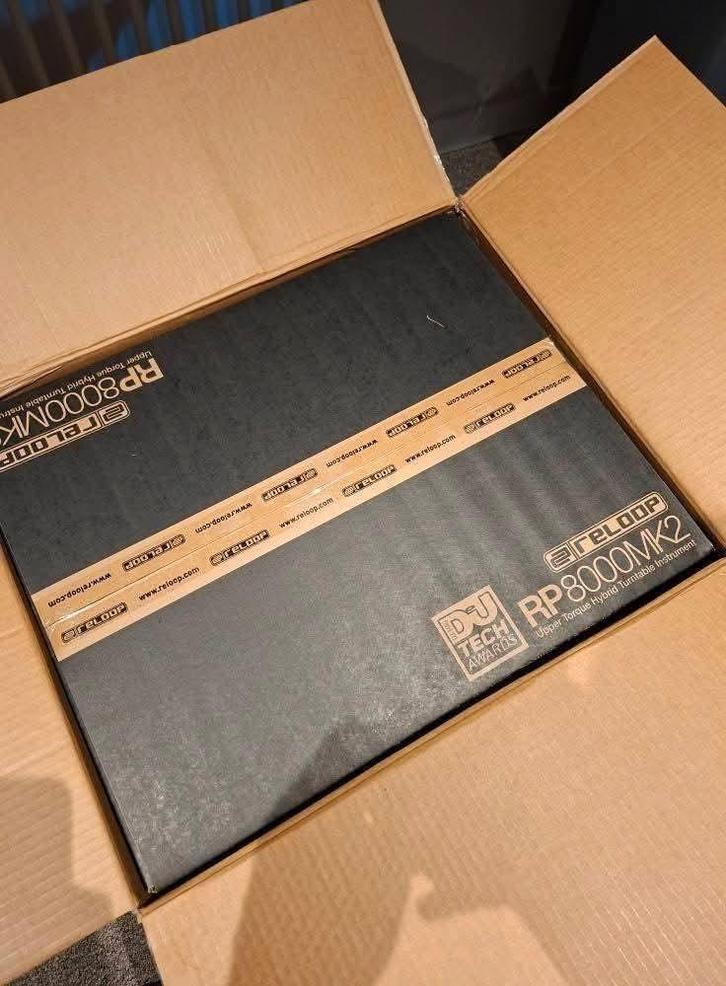 2x Reloop 8000MK2 Nieuw, Muziek en Instrumenten, Dj-sets en Draaitafels, Nieuw, Reloop, Ophalen of Verzenden