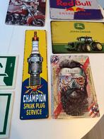 Diverse wandborden, Red Bull, NS, Champion bougies en meer, Ophalen of Verzenden, Zo goed als nieuw, Reclamebord
