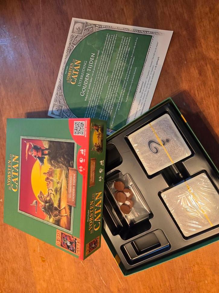 De Vorsten van Catan: Gouden Tijden Uitbreiding, Hobby en Vrije tijd, Gezelschapsspellen | Bordspellen, Zo goed als nieuw, Ophalen of Verzenden