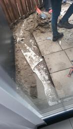 Gratis 30x30 tuintegels ophalen in Rotterdam 3m6m, Gebruikt, Ophalen of Verzenden, 10 m² of meer, Beton