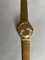 Vintage Gouden Heren Polshorloge, merk Prisma, Sieraden, Tassen en Uiterlijk, Horloges | Heren, Overige merken, Gebruikt, Ophalen of Verzenden