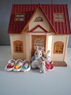Sylvanian families start huis met extra popjes enzo, Kinderen en Baby's, Ophalen of Verzenden, Gebruikt