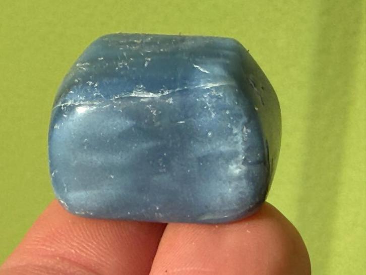 Owyhee blauwe Opaal uit USA mineralen A, Verzamelen, Mineralen en Fossielen, Mineraal, Ophalen of Verzenden