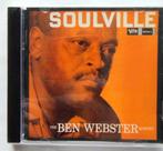Ben Webster (Quintet) - Soulville met 3 bonus tracks, Ophalen, 1940 tot 1960, Zo goed als nieuw, Jazz