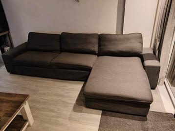 Ikea KIVIK Hoekbank Anthraciet – 1,5 jaar oud – - afbeelding 1