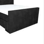 Zgan voetbord voor boxspring zwart, 1.60m, Huis en Inrichting, Slaapkamer | Boxsprings, Ophalen, Zwart, Tweepersoons, Zo goed als nieuw