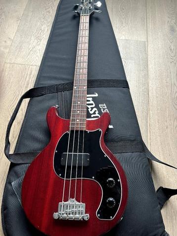Gibson Les Paul Junior Bass DC - Worn Cherry beschikbaar voor biedingen