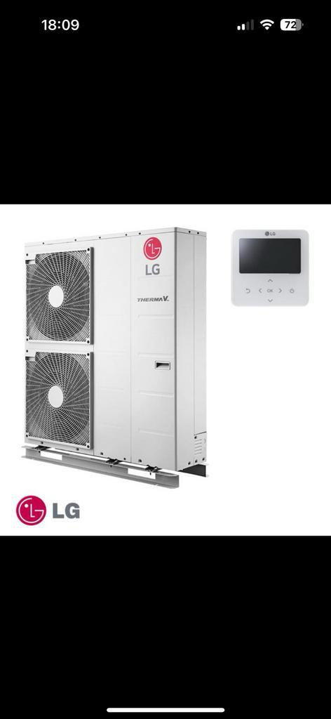 LG warmtepomp 380v 12kw, Doe-het-zelf en Verbouw, Verwarming en Radiatoren, Nieuw, Cv-ketel of Combi-ketel, 800 watt of meer, 60 tot 150 cm