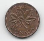 Canada 1 cent 1969 KM# 59.1 (1), Postzegels en Munten, Munten | Amerika, Verzenden, Noord-Amerika, Losse munt