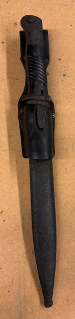 Duitse K98 Bajonet Met Schede en Frog Schuurvonst, Ophalen, Duitsland, Mes of Dolk