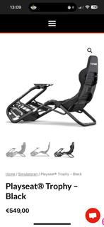 Playseat compleet met Base en Stuur en pedalen, Ophalen, Zo goed als nieuw, Playseat of Racestoel, PlayStation 4