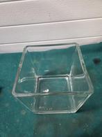 bloempot glas dik kubus, Tuin en Terras, Bloempotten, Ophalen of Verzenden, 'T Olde Gre-j, Info@toldegrej.nl, Endepoelstraat 20f Didam